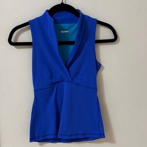 Lululemon Athletica Vibrant Blue Tank Top